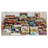 Massive Lot of 300 Piece Puzzles - Lot 2 - Includes 30 Puzzles