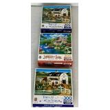 Massive Lot of 300 Piece Puzzles - Lot 2 - Includes 30 Puzzles