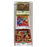 Massive Lot of 300 Piece Puzzles - Lot 2 - Includes 30 Puzzles
