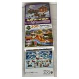 Massive Lot of 300 Piece Puzzles - Lot 2 - Includes 30 Puzzles