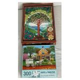 Massive Lot of 300 Piece Puzzles - Lot 2 - Includes 30 Puzzles