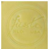 Vintage Fiesta in Yellow - Homer Laughlin China Company -  Includes 4- 6" Bowls , 2-8" Serving Bowls, 13" Tray, 6 - 5.5" Bowls, 9 - Dessert Bowls