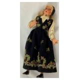 Vintage Lot of Nine Plastic Around the World Dolls - Includes: France, England,Norway,  Italy, Nomad, Holad, Norway, Scottland, and Austria