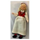 Vintage Lot of Nine Plastic Around the World Dolls - Includes: France, England,Norway,  Italy, Nomad, Holad, Norway, Scottland, and Austria