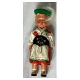 Vintage Lot of Nine Plastic Around the World Dolls - Includes: France, England,Norway,  Italy, Nomad, Holad, Norway, Scottland, and Austria