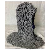 Medieval Replica Chainmail Coif Hood