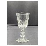 Vintage Rock Sharpe Glassware-  12 Water Goblets, 2 Wine Goblets, and 4 Cordial Glasses