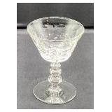 Vintage Rock Sharpe Glassware-  12 Water Goblets, 2 Wine Goblets, and 4 Cordial Glasses