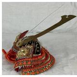 Vintage Miniatue Japanese Samuri Helmet