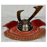 Vintage Miniatue Japanese Samuri Helmet