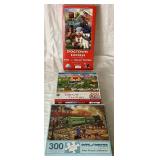 Massive Lot of 300 Piece Puzzles - Lot 1 - Includes 35 Puzzles