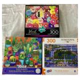 Massive Lot of 300 Piece Puzzles - Lot 1 - Includes 35 Puzzles