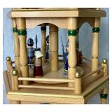 Vintage Christmas Pyramid 24"H