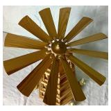 Vintage Christmas Pyramid 24"H