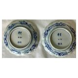 Vintage Japanese Imari Porcelain Plates and Tea Strainers and Placememat Set Includes: 6 Piece Asia Style Sushi, 6 Chopstick olders, 6 Placemat Gold