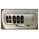 Gray Fabric LazyBoy Electric Recliner with Adjustable Headrest and Lombar Support - Has Removeable Remote