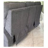 Gray Fabric LazyBoy Electric Recliner with Adjustable Headrest and Lombar Support - Has Removeable Remote