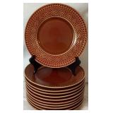Aztec Rust Stoneware Dinnerware Set from Certified International
