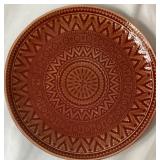 Aztec Rust Stoneware Dinnerware Set from Certified International