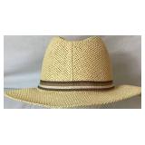 Straw Hat Bundle- Columbia - Size Large, San Francisco Hat - Size Medium, JHats - One size fits most, Vintage Straw Hat - 7 1/4, Trixie - No size