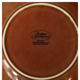 Aztec Rust Stoneware Dinnerware Set from Certified International