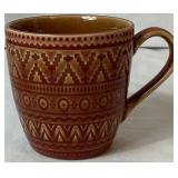 Aztec Rust Stoneware Dinnerware Set from Certified International