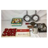 Vintage Kitchen Baking Collection - Krumkake Baker, Cookie Cutters, Cooky Pastry Kit and More