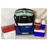 Portable Cooler and Beverage Jugs/Cooler Bundle - Coleman, Rubbermaid and Igloo
