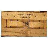 Longaberger Dash Away Sleigh Christmas Basket Set