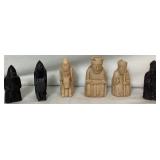 6 Isle Of Lewis Medieval Chess Pieces