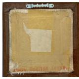 Vintage Framed Needlepoint and Crewel Embroidery Artwork