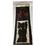 Two Piece African Wall Art Hangings