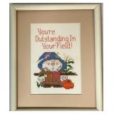 4 Needlepoint/Counted CrossStitch Pieces of Art