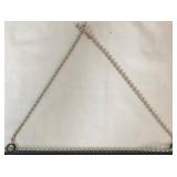 Hummingbird Stained Glass Artwork - 10.3 W x 16.25 H