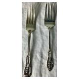 Wallace Rose Point Sterling Silver Dinnerware Set