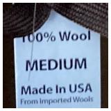 Stetson Crushable 100% Wool Hat - Size Medium