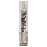 Koch 17" Galileo Thermometer Made in Germany with Original Box