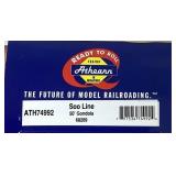 Vintage Athearn HO Scale Model Trains and Kits - (2) Soo Line Caboose, Soo Line Gondola, Soo Line Boxcar, Soo Line SD40-2 Engine and Soo 50