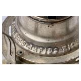 White Flame Light Company Clear12.5"H - 5.5"W Glass Oil Lamp with Clear Lamp Oil