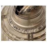 White Flame Light Company Clear12.5"H - 5.5"W Glass Oil Lamp with Clear Lamp Oil