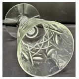 Vintage Rock Sharpe Glassware-  12 Water Goblets, 2 Wine Goblets, and 4 Cordial Glasses