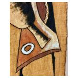Set of 2 African Wall Hanging Art Pieces