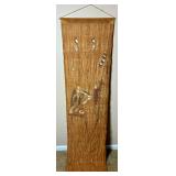 Set of 2 African Wall Hanging Art Pieces