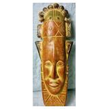 Set of 2 African Wall Hanging Art Pieces