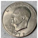 Collection of American Coins-Contains 6 Kennedy Half Dollars and 1 Eisenhauer Half Dollar