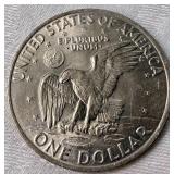 Collection of American Coins-Contains 6 Kennedy Half Dollars and 1 Eisenhauer Half Dollar