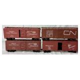 Assorted Manufacturers Model Railroad HO Scale Cars