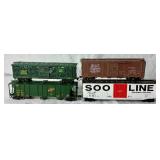 Assorted Manufacturers Model Railroad HO Scale Cars