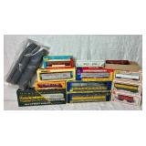 Collection of HO Scale Model Railroad Cars in Boxes - 12 cars