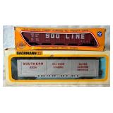 Collection of HO Scale Model Railroad Cars in Boxes - 12 cars